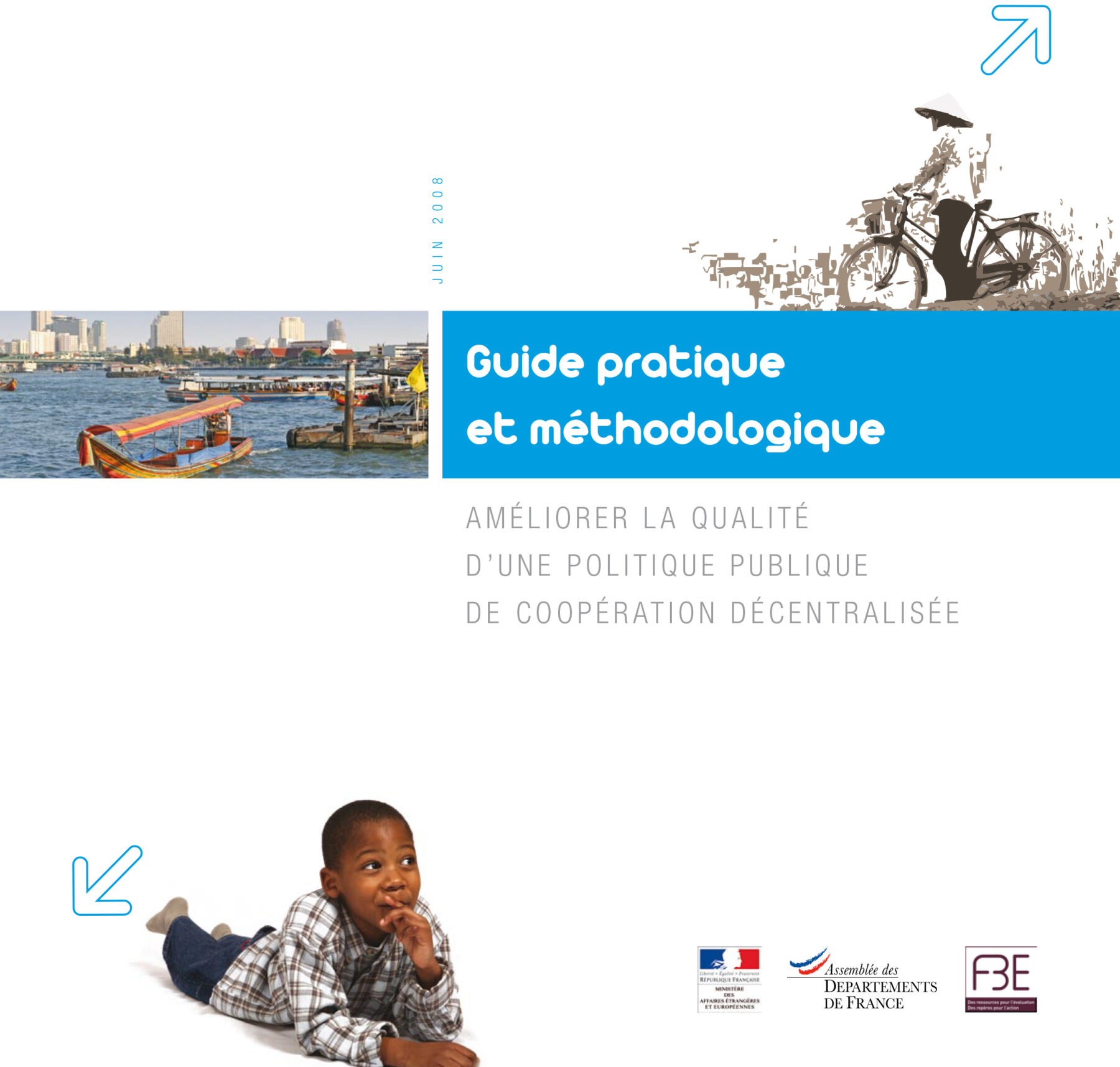 Couverture du guide méthodologique "Améliorer la qualité d'une politique publique de coopération décentralisée"