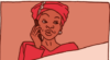 Image d'illustration : une femme noire au téléphone