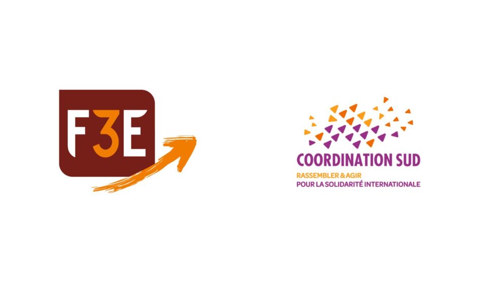 Logos du F3E et de Coordination SUD